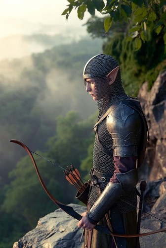 Beneath the Stars We Sang An Elven Anthem (with elegant dwarven shade) cover art