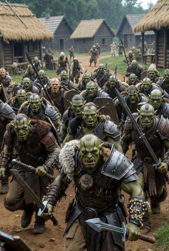 Orcs in the Shadows cover art