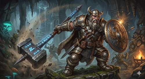Xarius the dwarf cover art